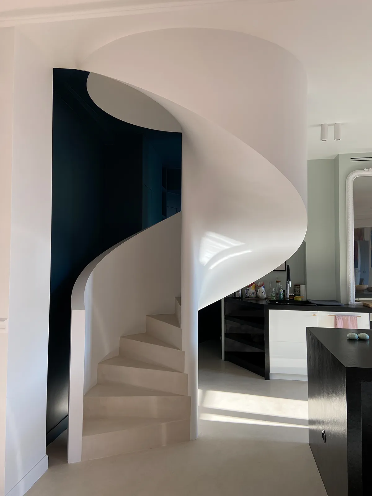 Escalier en staff